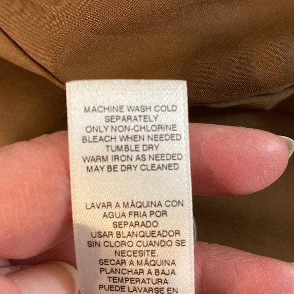 Chico’s Faux Leather Jacquard Moto Jacket Size 2X - Picture 7 of 12